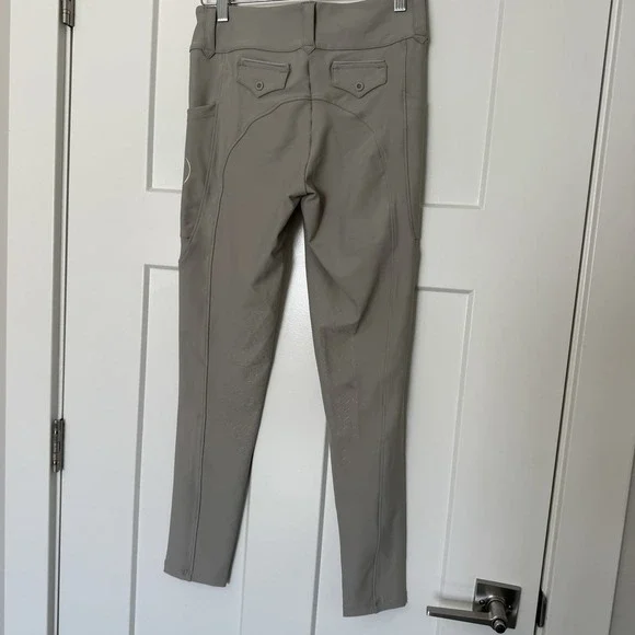 NEW Free Ride Equestrian Lux Breech Knee Patch Sand Lux Womens Size Medium Horse - Picture 7 of 12